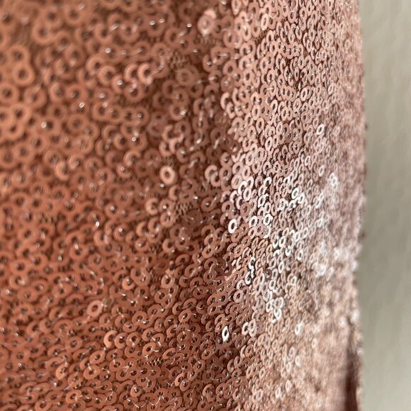 Decree Shimmering Gold Mini Skirt - Picture 11 of 14